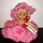 BAMBOLA - VESTITO ROSA ARTIGIANALE