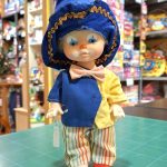 PAGLIACCETTO BLU E GIALLO