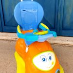 4 IN 1 - SIEDI E CAVALCA (ARANCIONE)