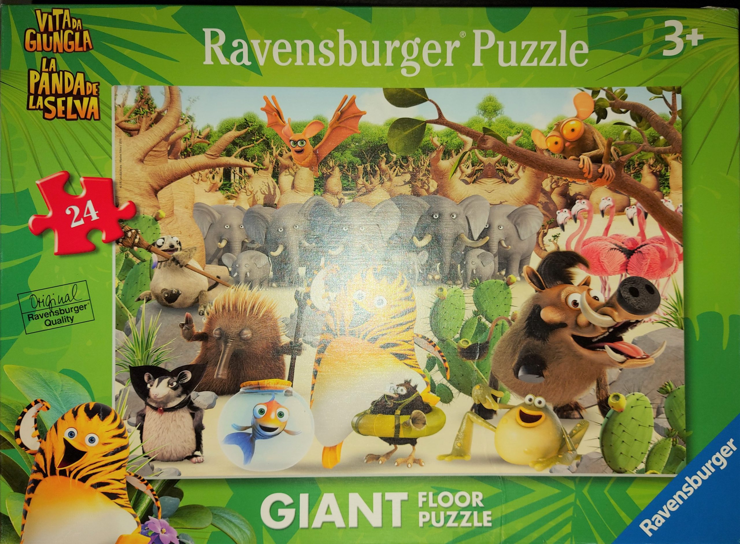 Castorland Puzzle Re Della Giungla – 1000 Pezzi, Multicolore, Per Adulti E Ragazzi