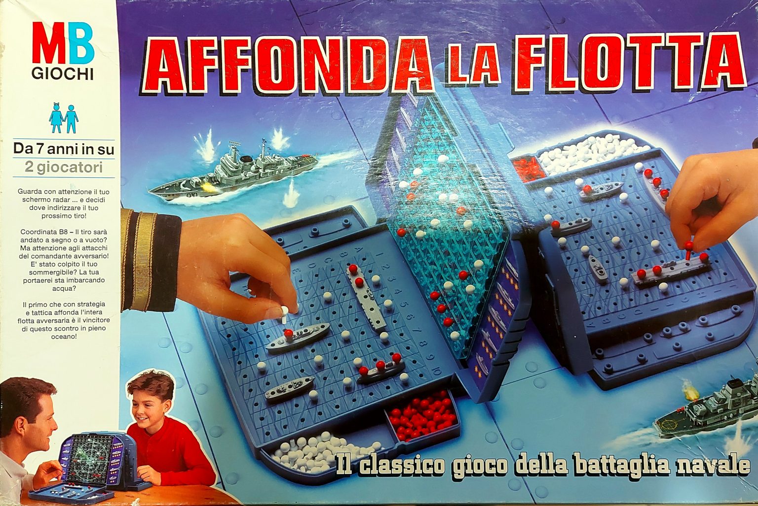 Hasbro Gaming Affonda La Flotta – Gioco Di Carte Portatile, Versione Italiana, Per 2 Giocatori