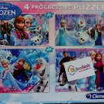 FROZEN - 4 PROGRESSIVE PUZZLES