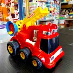 CAMION VIGILI DEL FUOCO CON SIRENA E CAMPANA MECCANICHE