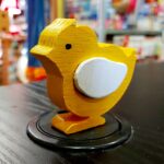 PULCINO DIPINTO A MANO