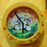 DIDDL - OROLOGIO DA PARETE - FARFALLE