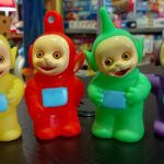 4 TELETUBBIES DI GOMMA