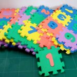 MINI TAPPETINO IN GOMMA CON NUMERI