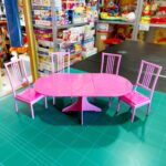 TAVOLO DA PRANZO APRIBILE CON 4 SEDIE