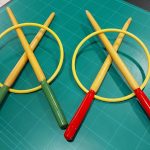 LANCIA IL CERCHIO IN LEGNO