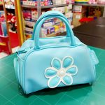 BORSETTA CELESTE CON MANICI