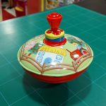 TROTTOLA IN METALLO E PLASTICA