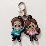 ME CONTRO TE - PORTACHIAVI IN GOMMA