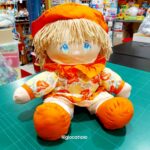 BAMBOLA IN STOFFA - ARANCIONE