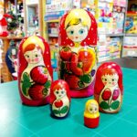 MATRIOSKA RUSSA - 5 PEZZI