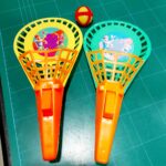 LANCIA PALLINE A SCATTO CON VELCRO