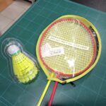 SET DA BADMINTON ADULTO (due volani)