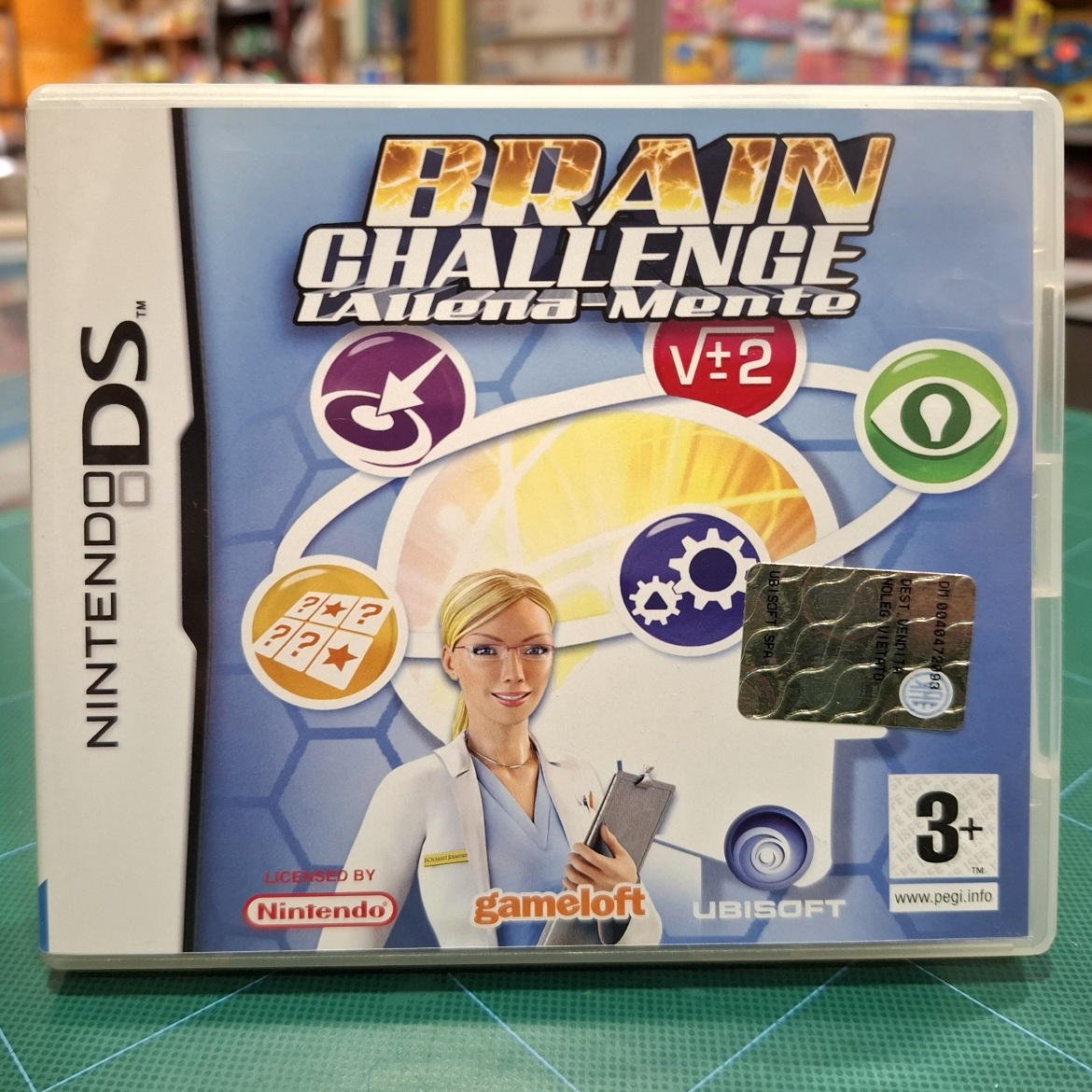 046 2 024 NINTENDO DS - BRAIN CHALLENGE - L'ALLENAMENTE - immagine 1