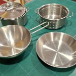 DUKTIG - SET PENTOLE GIOCATTOLO (color acciaio inox)