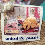PUZZLE UNICEF VINTAGE (ORSO IN CAMERETTA) - immagine 2