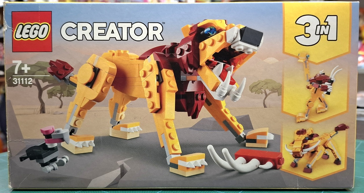 026 1 026a LEGO CREATOR - LEONE SELVATICO - immagine 1