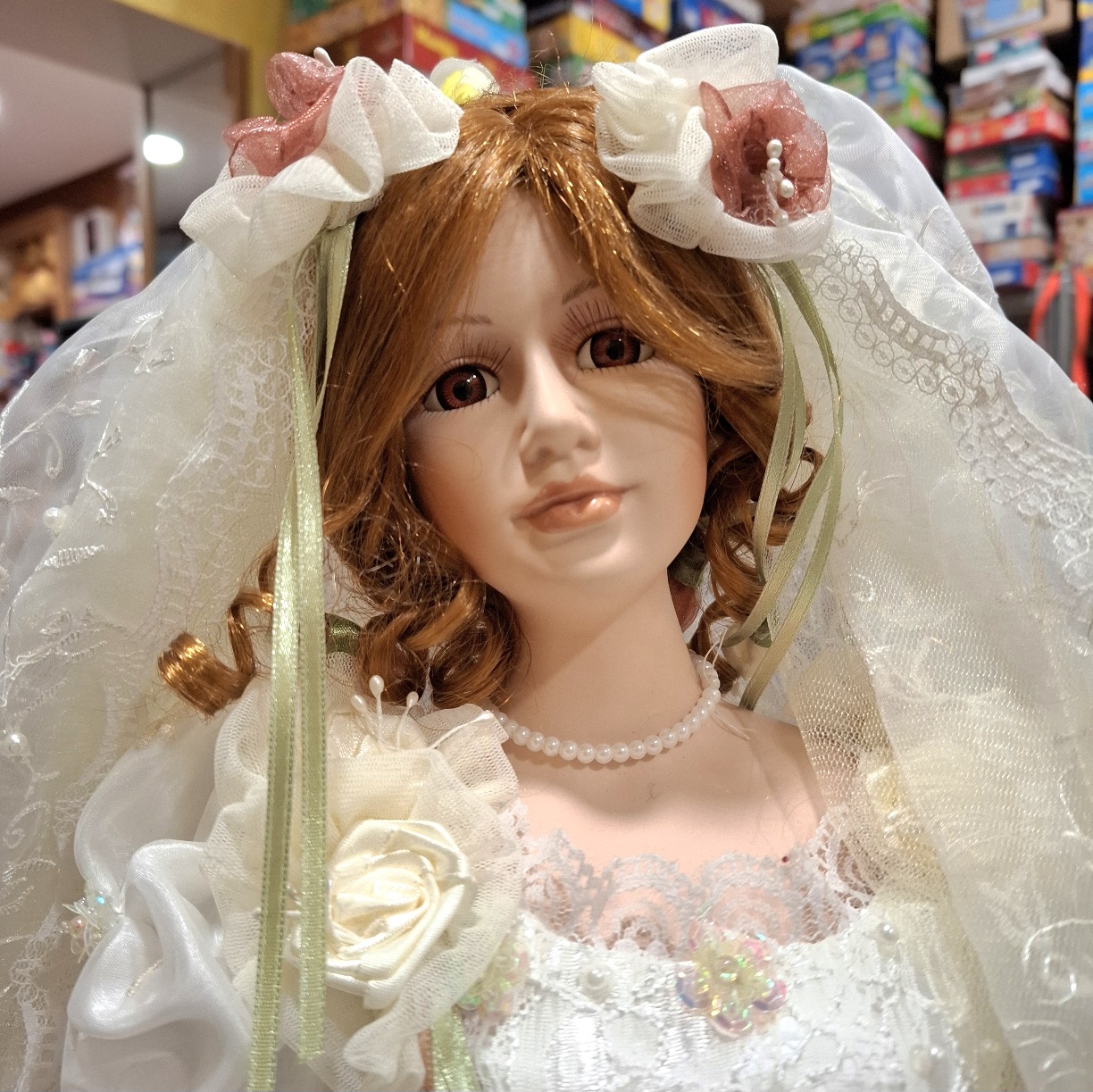 007 1 002a PORCELAIN DOLL - SPOSA - immagine 1