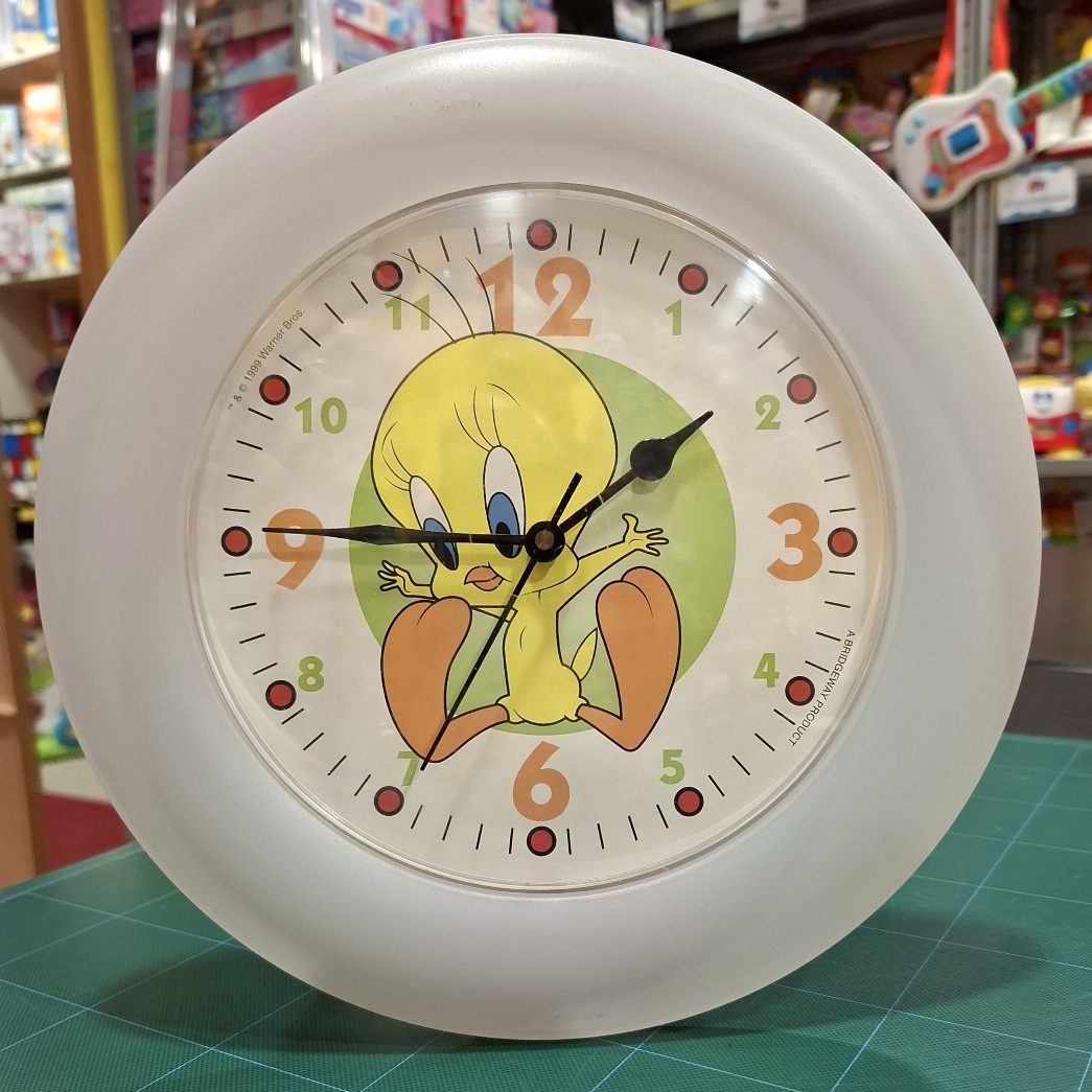 031 0 032 OROLOGIO TWEETY BIRD (da parete) - immagine 1