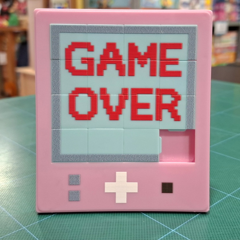039 0 006 GIOCO DEL 15 - GAME OVER (STILE GAME BOY) - immagine 1