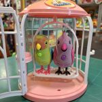 GABBIETTA CON DUE PAPPAGALLLINI SONORI - immagine 2
