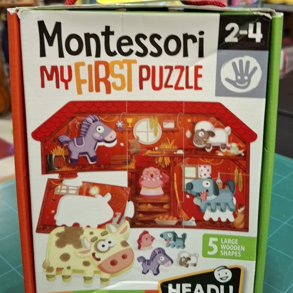 MONTESSORI - MY FIRST PUZZLE - THE FARM